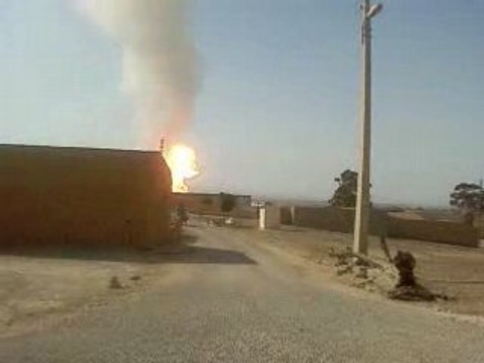 explosion gaz à zemmora 1