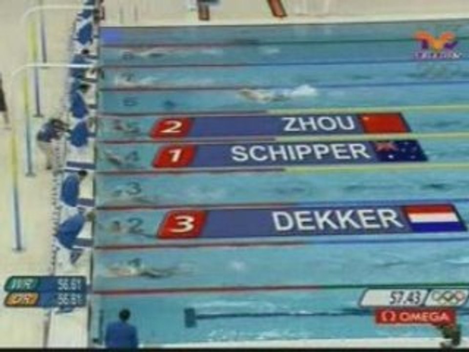 100 MARIPOSA DAMAS SEMI FINAL 2 BEIJING 2008