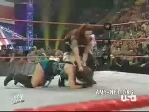 Lita vs Mickie james ( with DX )