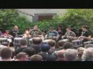 L'ensemble batterie du Bagad Kemper