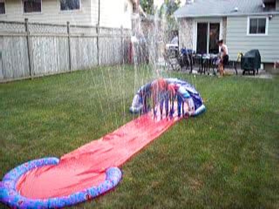 Spiderman Slip + Slide @ Natti'z