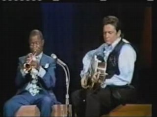 Louis Armstrong and Johnny Cash - Blue Yodel No. 9