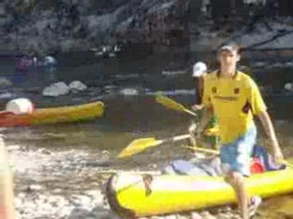 Canoë 2008: Bast et Aubin interview a chaud!