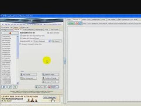 New Facebook Friend Adder Video Tutorial