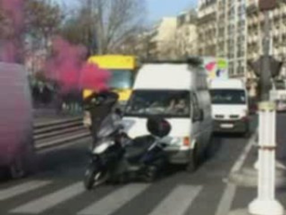 Scooter fumigene