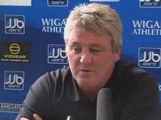 Steve Bruce on the Wigan squad