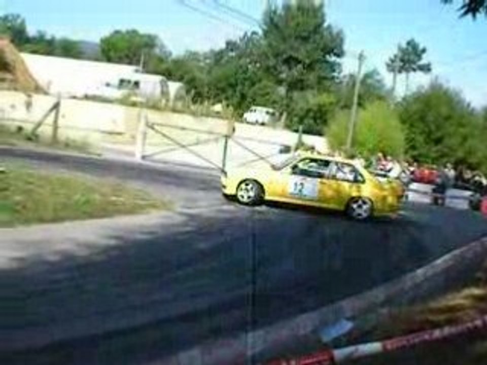 Rallye cigalois 2008 Pelissier BMW M3