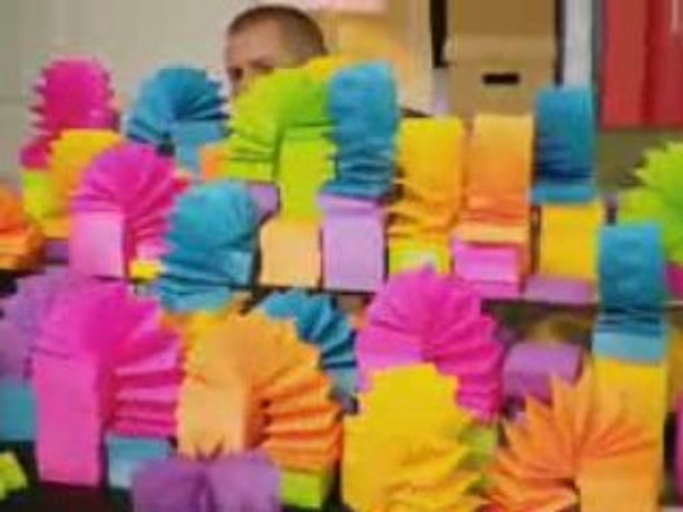 Eepybird Sticky note experiment - Expérience post-it