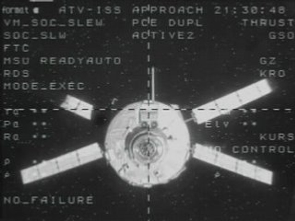 L'ATV quitte l'ISS