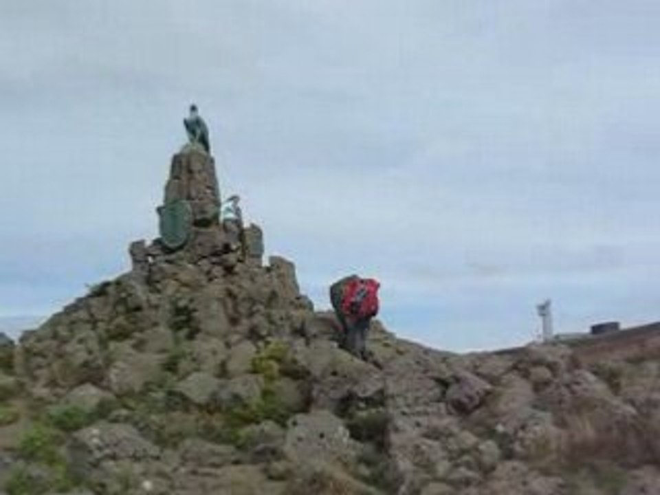 Fliegerdenkmal auf der Wasserkuppe in der Rhön