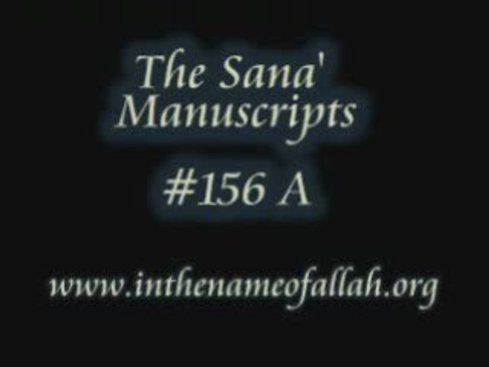 156a The Sana' Manuscripts