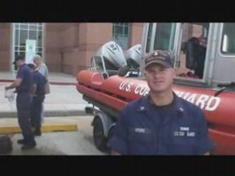 Coast Guard Station Galveston Prepares for Hurricane Ike