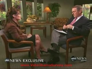 Sarah Palin ABC Interview with Charlie Gibson Part 2