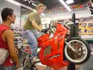 stunt a dafi moto