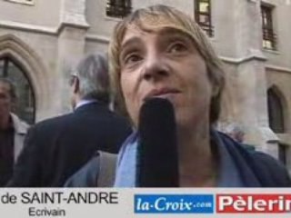 Benoît XVI aux Bernardins : commentaire de Saint-André