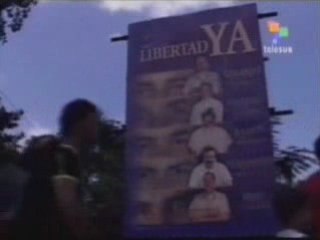 Por la Libertad de los Cinco Heroes Cubanos