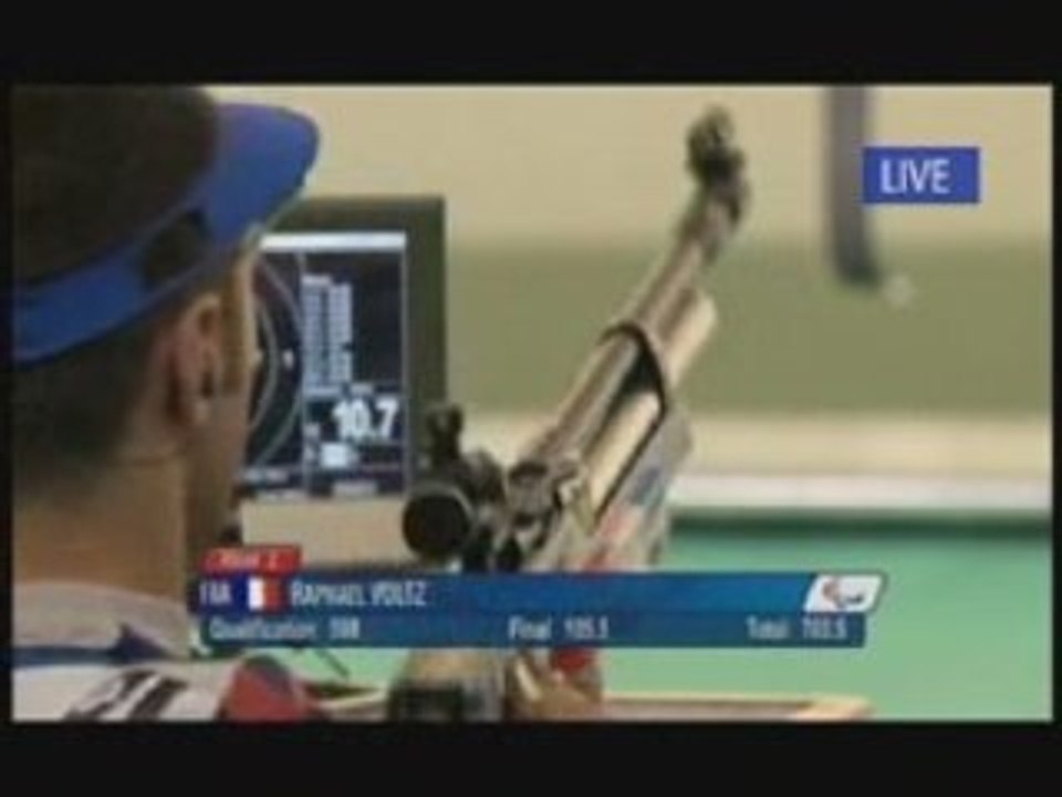 Raphaël Voltz, tir à la carabine à 10m "debout" - JP08