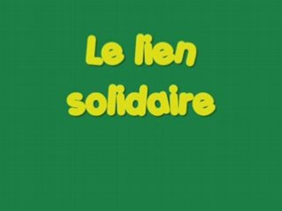 Le lien solidaire
