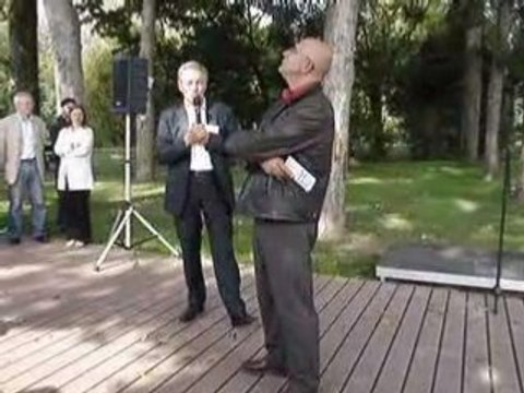 Discours D. Lefebvre / inauguration parking à Cergy