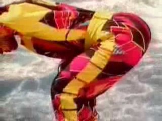 Wailana's water-less diving pose