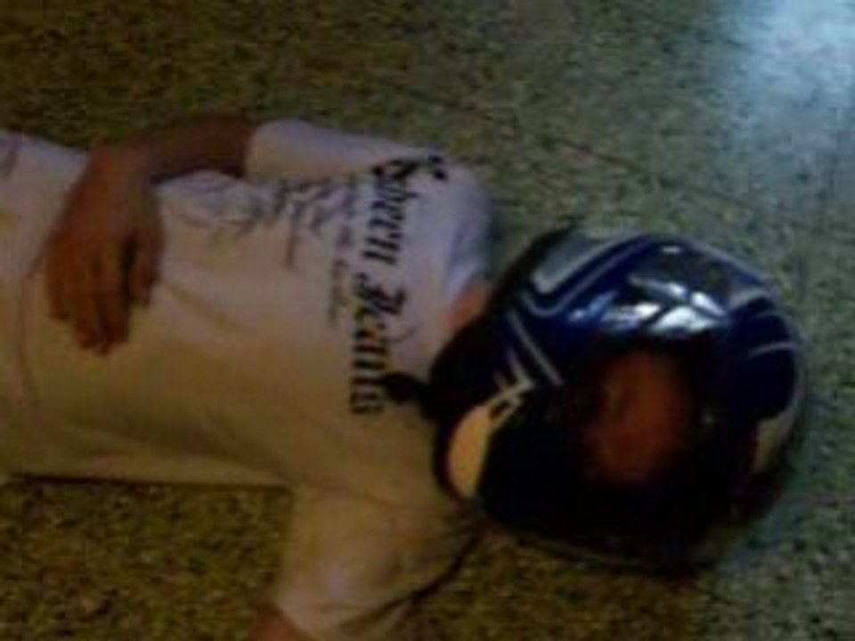 chute en moto