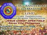 Live Global Worship Presentation in Davao City - Sept 14 '08