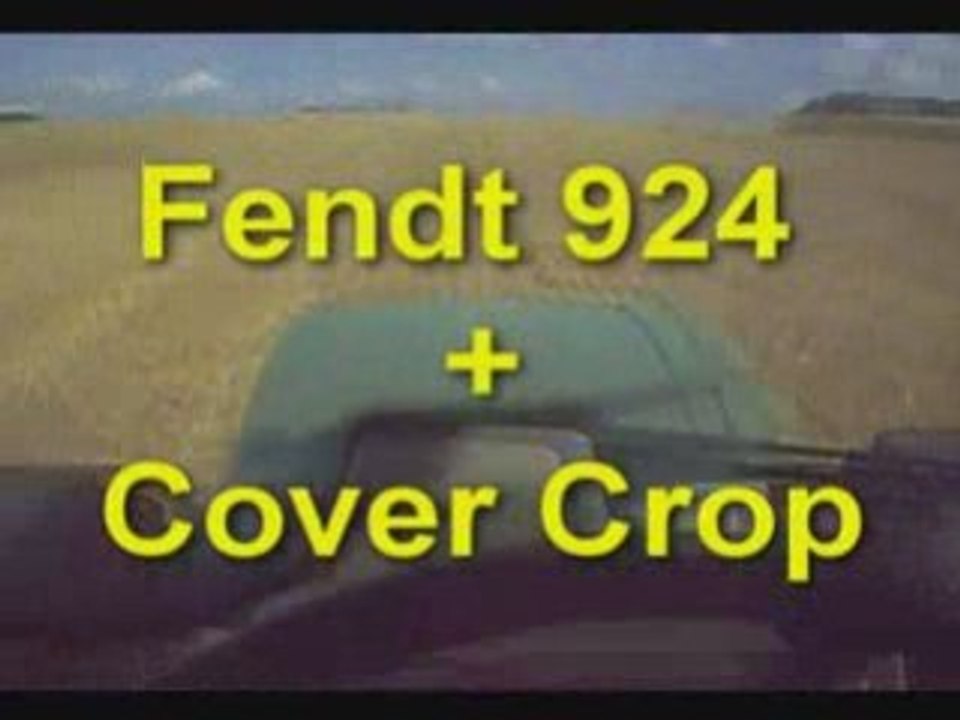 Fendt 924 vario/John Deere 8200 + Cover Crop en Haute Marne