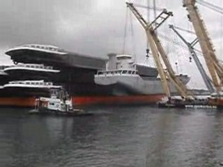 Mise à l'eau des nouveaux bateaux