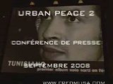 tunisiano rimk soprano CONFERENCE DE PRESSE 'URBAN PEACE 2'
