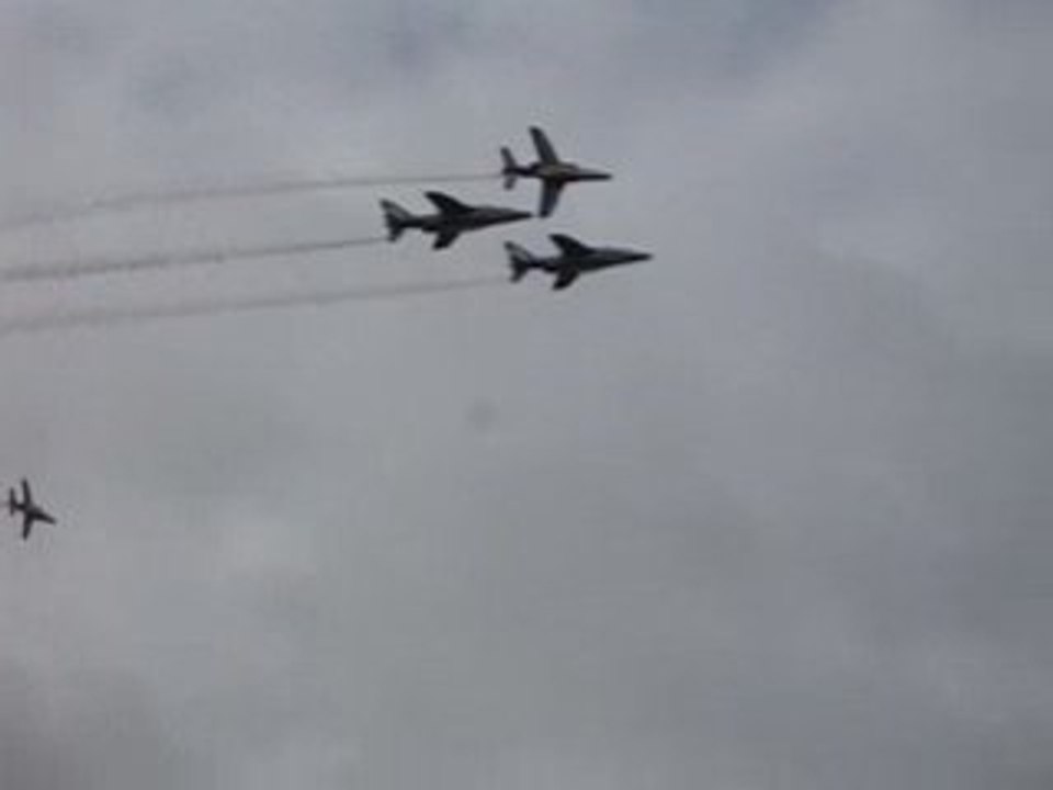 patrouille de france au meeting de laval 2008
