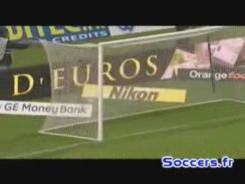 Lyon 3 - 2  Nice 5eme journee 2008/2009 resumé