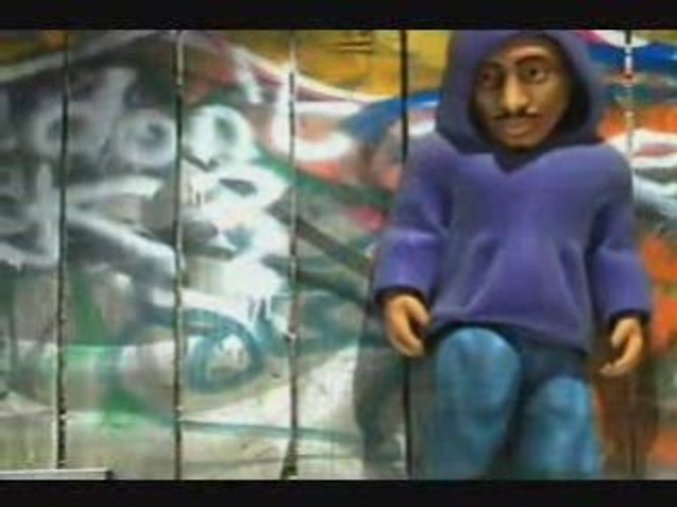2pac animation 3D
