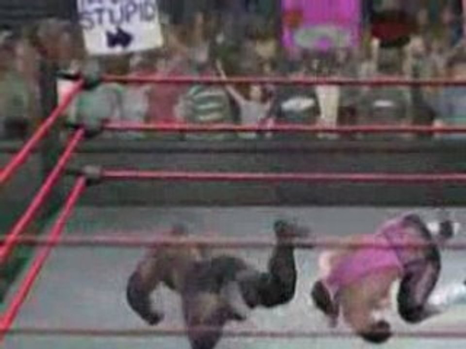 Bobby Lashley vs. Bret Hart