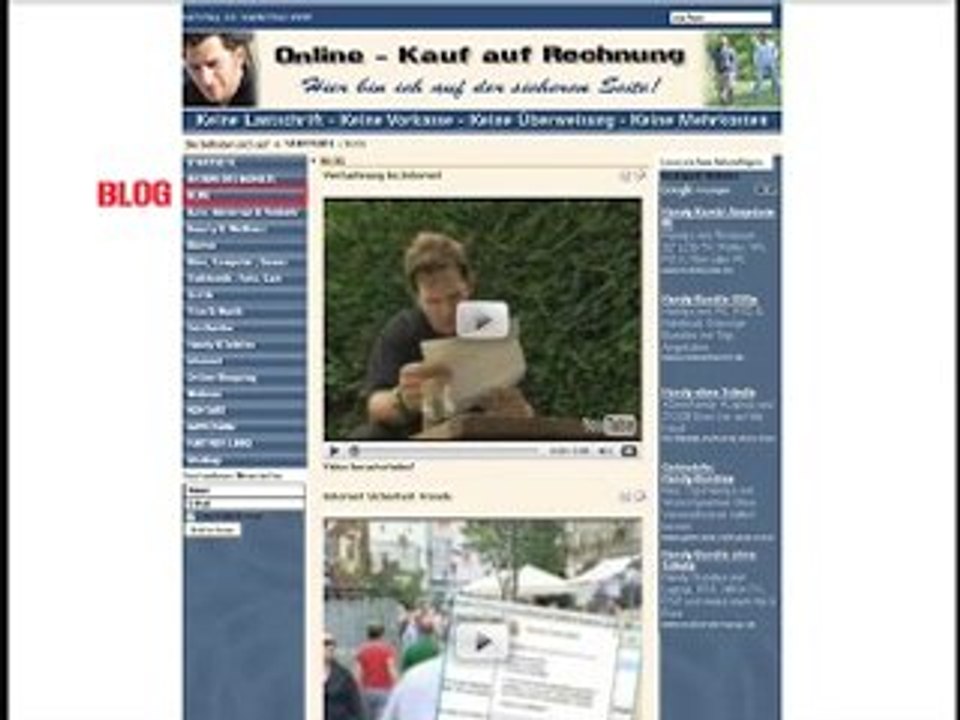 Tipp zum sicheren Online Shopping - Kauf auf Rechnung