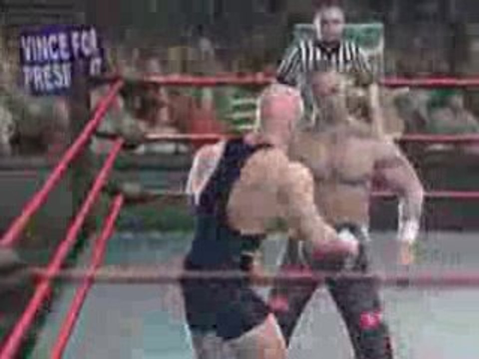 Kurt Angle vs. Shawn Michaels