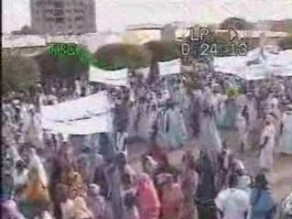 Mauritanie MARCHE contre putsch impressionante