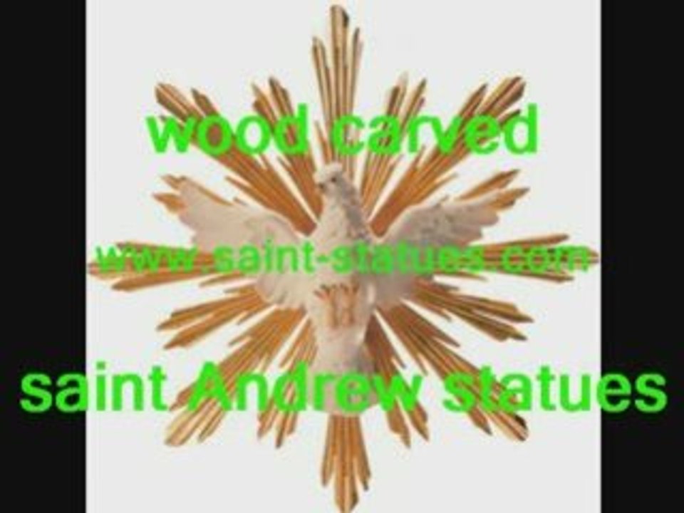 statue of saint anna wooden, carved & handcrafted!