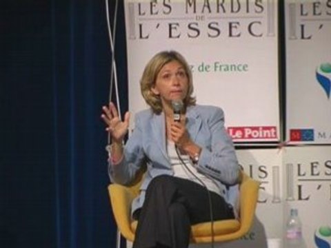 Valerie Pecresse aux Mardis de l'ESSEC