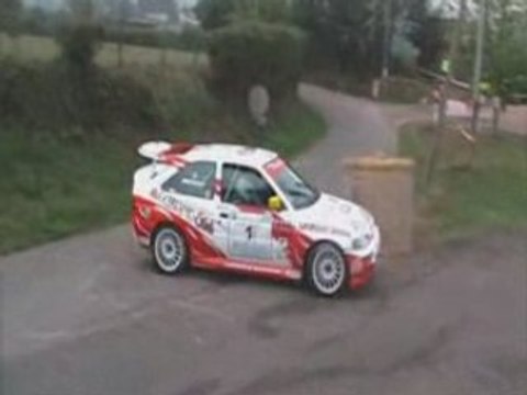 Rallye des 100 vallées 2008 ES1