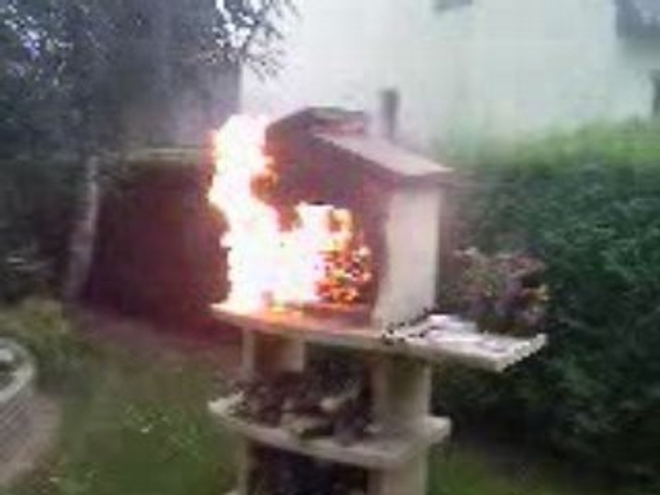 feu barbecue