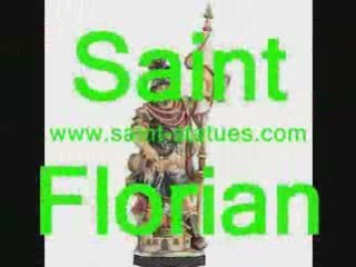 st. florian statues wooden, carved & handcrafted!