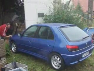 restauration 306 complet de ph1 a la ph3 bleu sub nacre