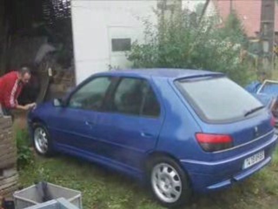 restauration 306 complet de ph1 a la ph3 bleu sub nacre