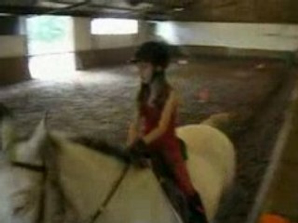 10-09-08 Romain essaie un cheval portugais