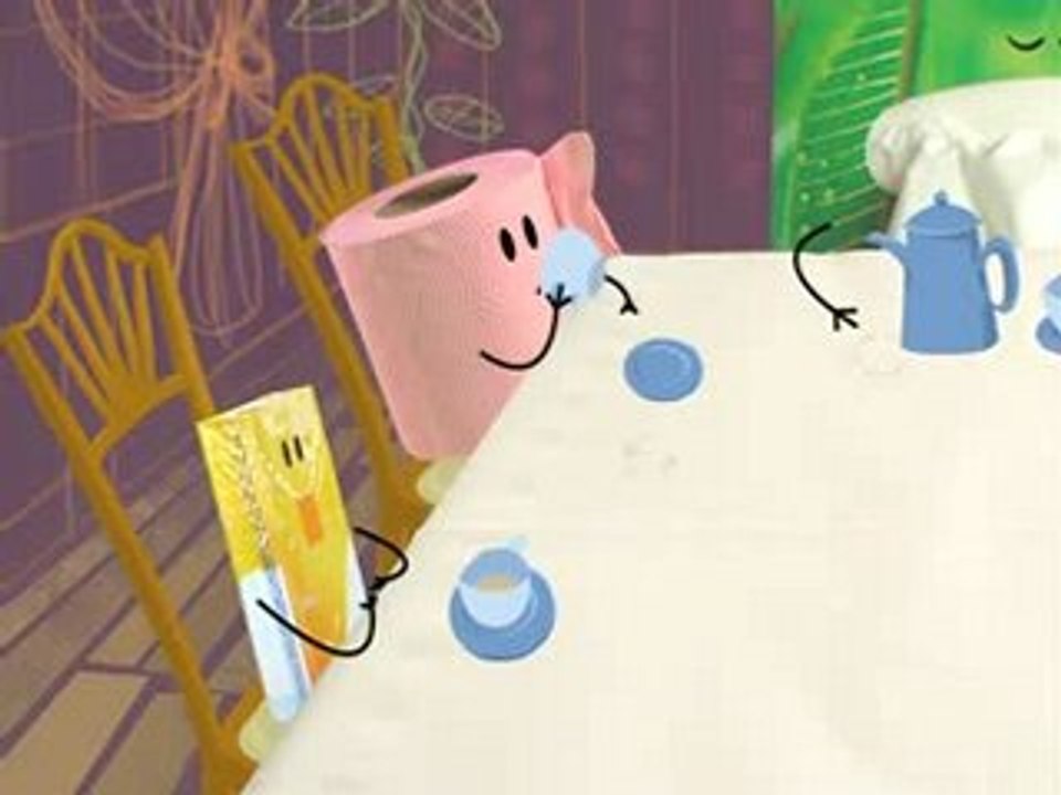 Avez vous deja vu ?? papier toilette chez beaux parent