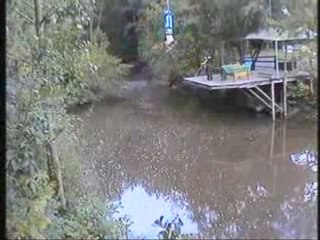 Saut a l'élastique à la souleuvre