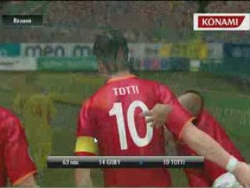 Coach-Pes Ligue 1 Journée 1 AS Roma - Liverpool