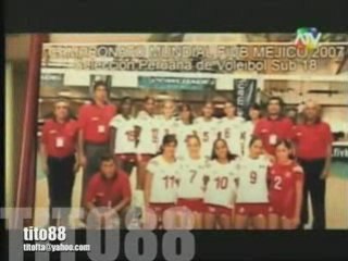 Voley peruano menores