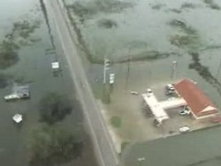 Louisiana Overflight After Hurricane Ike