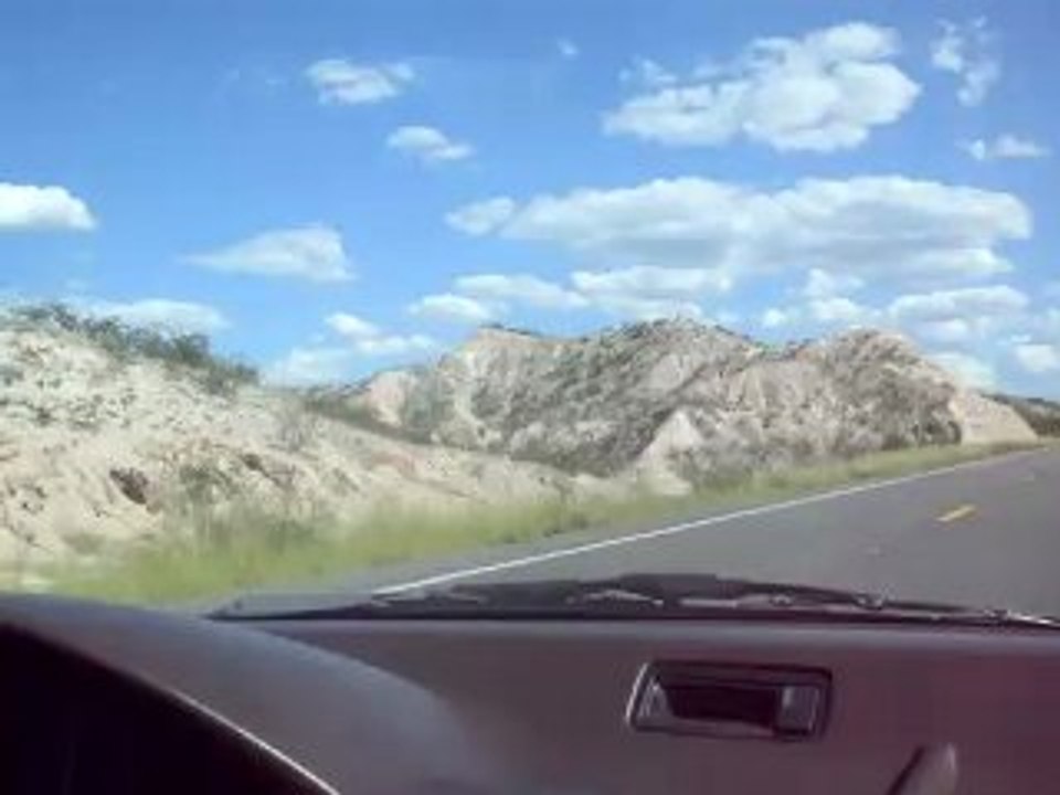 Sur l I10 entre Tucson et Tombstone